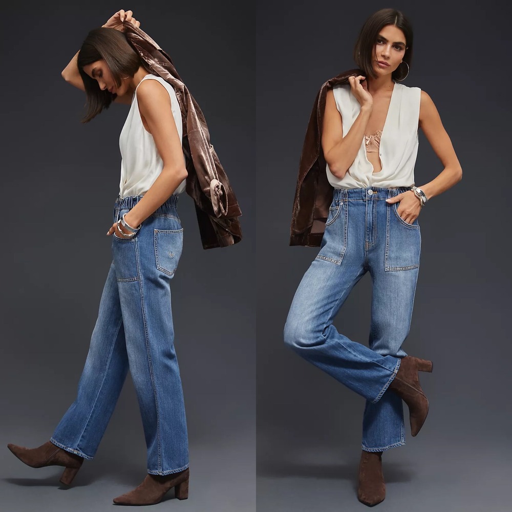 Hudson NWT Remi High Rise Straight‎ Ankle Jeans Size 24
